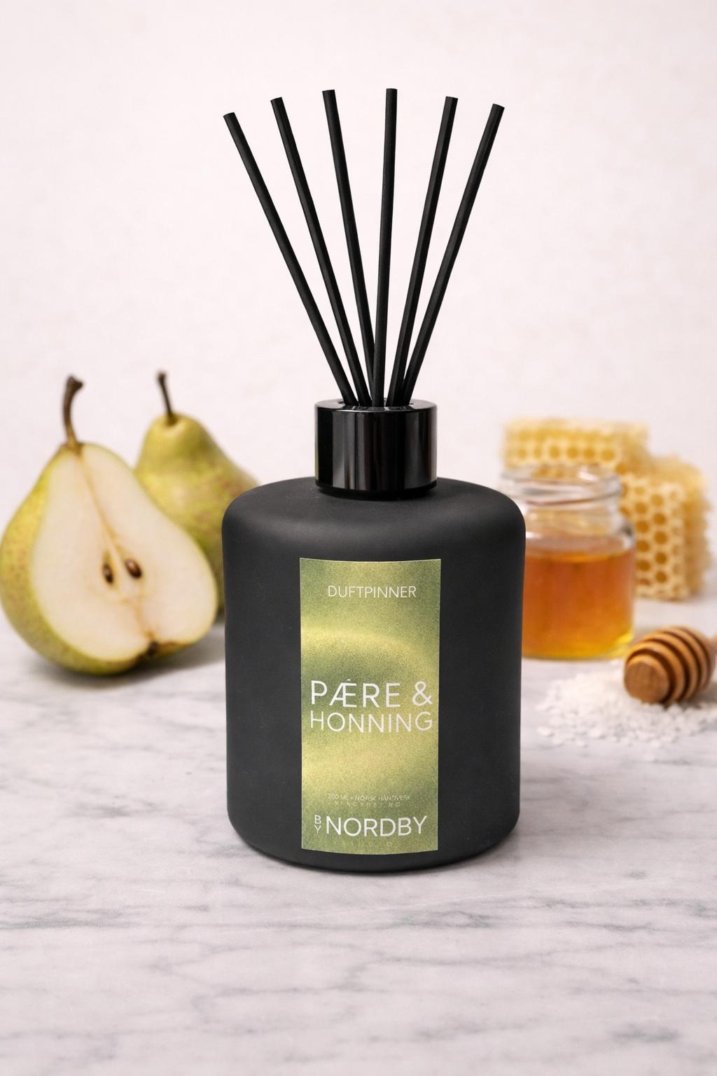 Pære & Honning -Duftpinner 200 ml